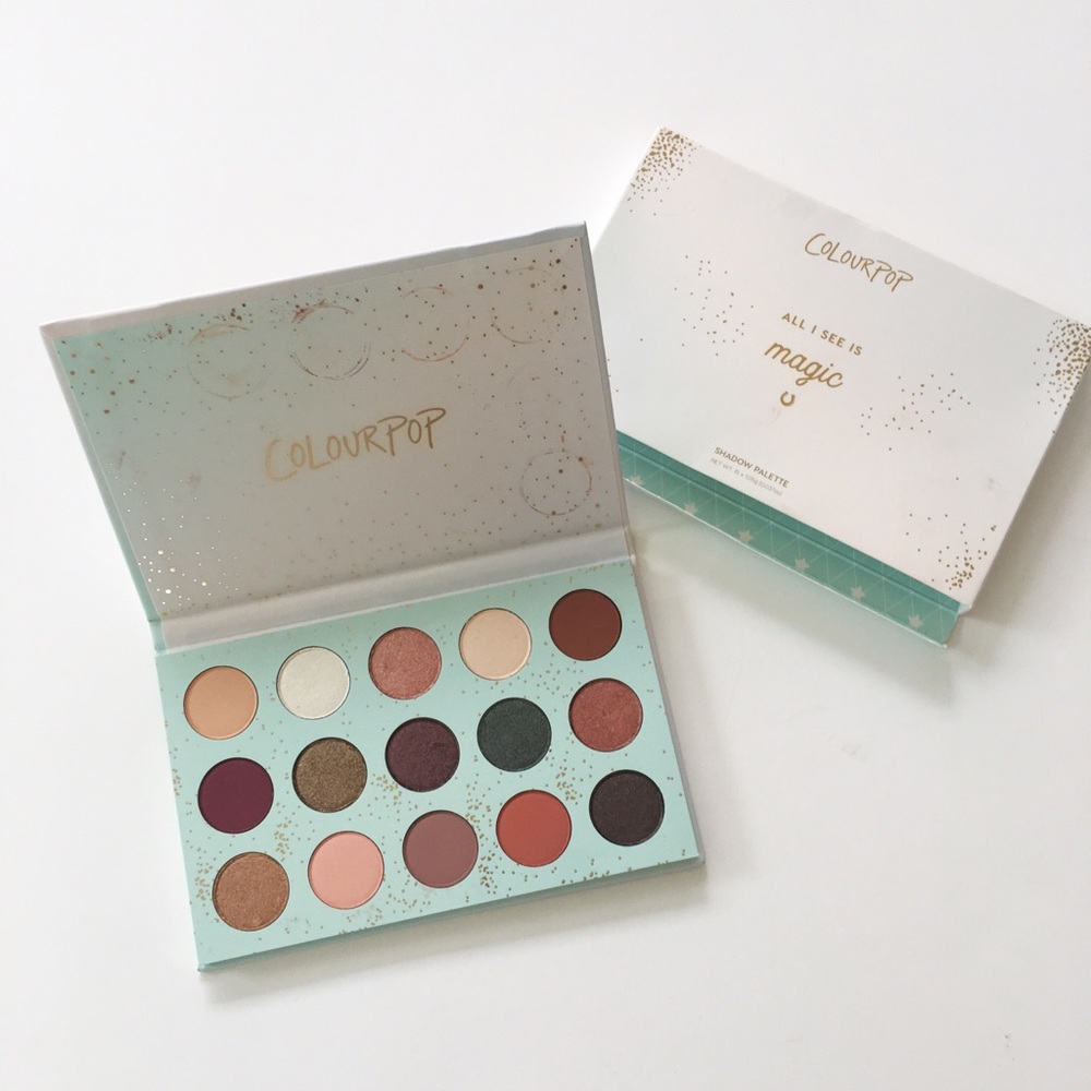 ColourPop 15 Shades Eyeshadow Palette